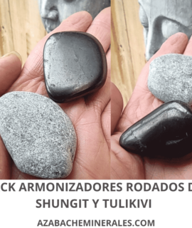Armonizadores Rodados De Shungit Y Tulikivi