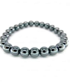 Pulsera De Bola De Hematite