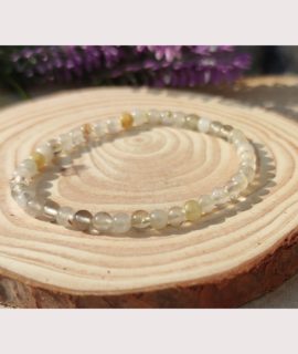 Pulsera De Cuarzo Rutilado