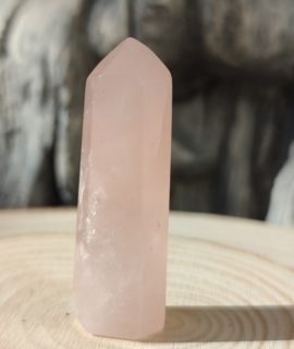 Punta Generador De Cuarzo Rosa